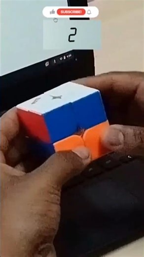 2.78s Rubik's Cube 2x2 Solve! #shorts