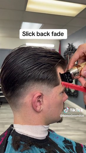 Slick Back Fade Haircut Tips and Tricks