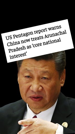 BHARAT FIRST 🇮🇳 on Instagram: "The Pentagon report highlights how China is hardening its territorial stance, turning border claims into strategic pressure. #ArunachalPradesh #IndiaChina #BorderSecurity #NationalSovereignty #Geopolitics #IndoPacific #PentagonReport #StrategicAffairs #IndiaFirst"