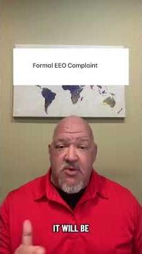 What is a formal EEO complaint