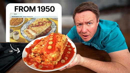 Testing Quirky Vintage Recipes; Frankaroni & Noodle Pudding