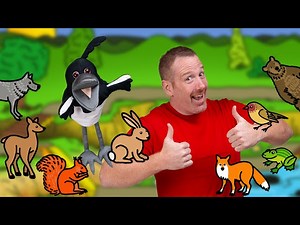 Steve and Maggie Animal Game for Kids | Let's Learn and Play with Steve and Maggie - Videos For Kids