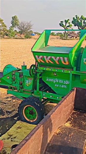 खेत में गेहूं की🌾 थ्रेसिंग#khetibadi#wheat#threshing #tractor #farming 🚜#jafa#1mviews#Shorts #farm