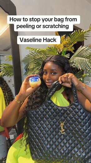 How to prevent your leather bag from scratching, peeling, or drying out 👜 If you want your bags to last longer, this simple Vaseline hack helps keep them moisturized and shiny. Let’s all learn how to properly care for your bags because good care = long life. Save this video for later 💾 Follow for more bag care tips. Hashtags: #BagCareTips #BagHack #VaselineHack #ThriftBagCare #LuxuryBagCar