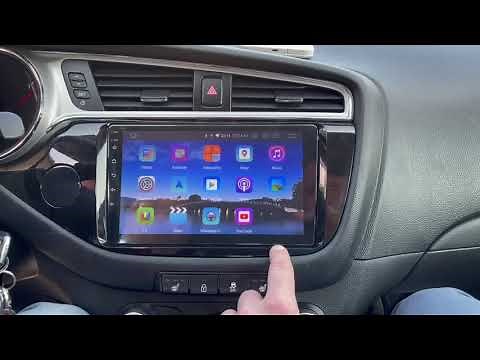 OEM radio replacement Kia Ceed whit 10 " IPS LCD whit GPS and parking camera Kia.