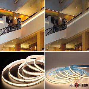 [Hot Item] Christmas Fashion Stripe Decorative Chasing RGB LED Strip Light Flexible 12V 24V 5V COB lamp