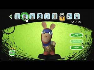 Rabbids Go Home Character Customization