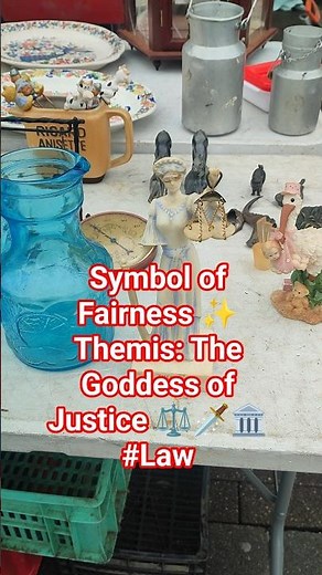 Symbol of Fairness ✨ Themis: The Goddess of Justice ⚖️🗡️🏛️ #Law #like #subscribe