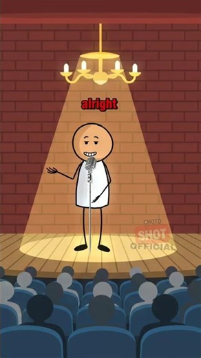 🎤🤣 Funniest Standup Comedy Cartoon! | Relatable Jokes that Laugh Hard 😂 #StandupComedy #FunnyShorts