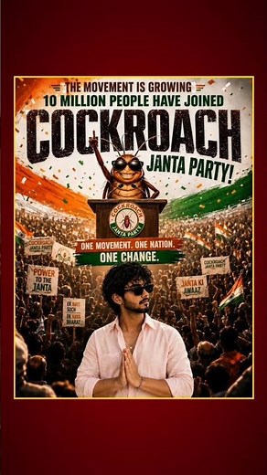 CJP Ai Photo Prompt | Cockroach Janta Party Ai Image Prompt | Cockroach Janta Party Ai Photo Editing