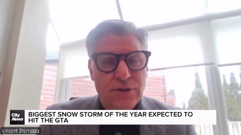 City of Toronto preps for biggest snow storm this winter
