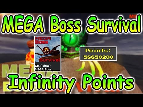 Roblox MEGA Boss Survival Script - Infinity Points 2022