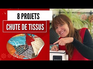 8 créations à coudre en moins d’une heure avec tes chutes de tissu - DIY Tuto Couture débutant