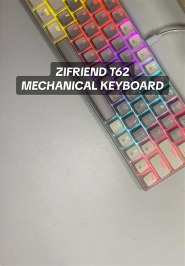 Z Friend Z62: Compact Mechanical Keyboard for Gamers