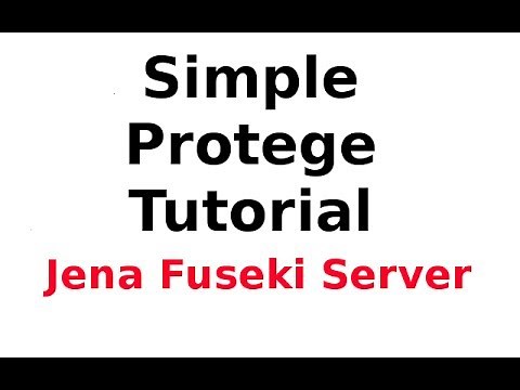 A Simple Protege Tutorial 7: Downloading and Running Jena Fuseki Server