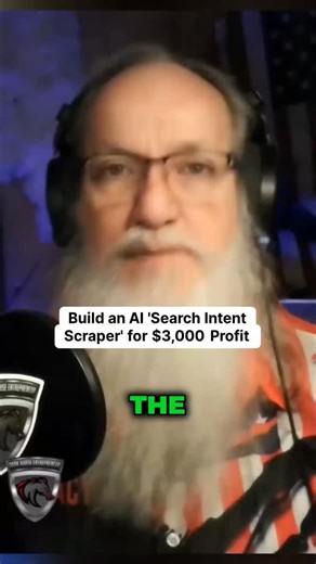 Tracy | Course Creation | Side Hustle | Parent Entrepreneur Tips on Instagram: "https://DarkHorseEntrepreneur.com/s6e535 Witness the creation of a powerful business asset: the Search Intent Scraper system. This solution automatically tracks companies hiring for specific roles, pinpoints the correct decision-makers through data harvesting, and initiates a cold email sequence—all without manual effort. Potential earnings range between $1,500 and $3,000 per deployment, opening the door for monthly