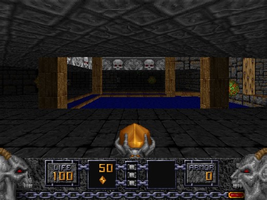 Doom E1M1 addon - Heretic