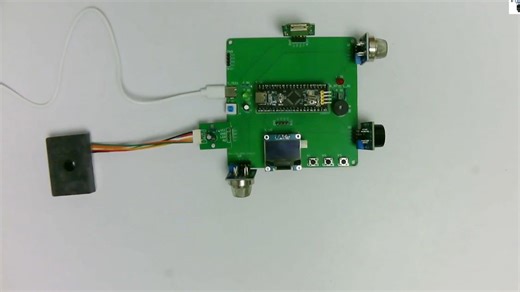 【dz-537】环境监测实物【单片机毕业设计】