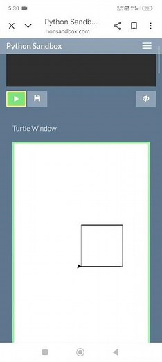How to make a simple square in python turtle #coding #computerlanguage #python #pythoncode #Turtle