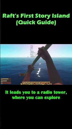 Raft’s First Island Guide (Fast & Simple) #raft #gaming #survivalgames #gamingshorts #letsplay