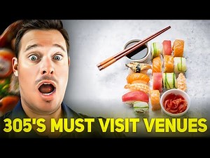 Best Sushi Restaurants in Miami FL - Top Japanese Sushi Roll Venues in Miami Beach & More 🍣