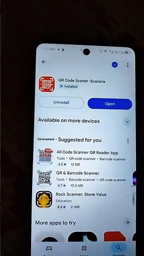 qr code scanner app for Android