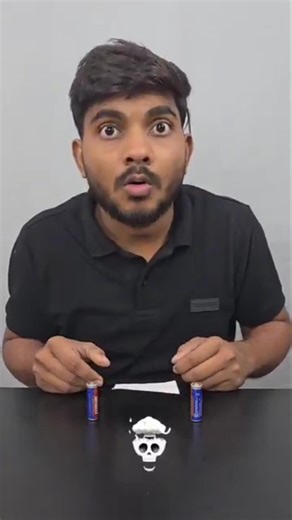 paper cross vs battery square #experiment