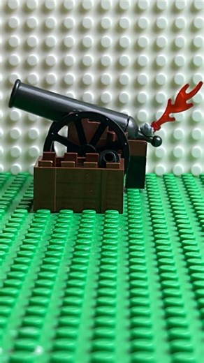 LEGO Cannon Shot Caught Mid Air | Insane Stop Motion Moment