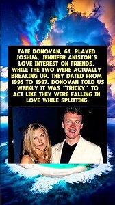Tate Donovan & Jennifer Aniston Filmed Friends Love Story While Breaking Up#TateDonovan #fashionnews