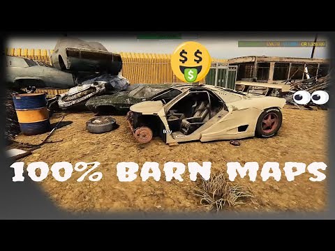 Best way to get the barn maps | car mechanic simulator 2021 gameplay