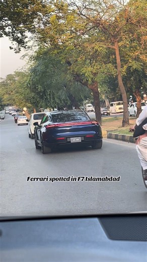Ferrari Spotted in F7 Islamabad #cars #viralchallenge #PakWheels | Faisal Islamabadian