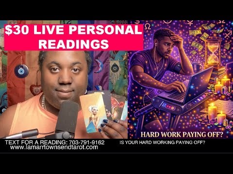 IS YOUR HARD WORK ABOUT TO PAY OFF? 💪✨ | $30 LIVE PERSONAL PSYCHIC TAROT READINGS