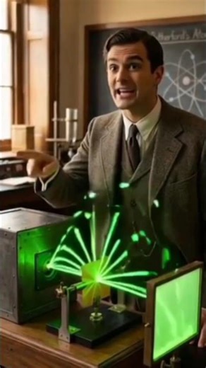 Rutherford’s Model of an Atom 🔥 #ytshorts #vigyankagyan