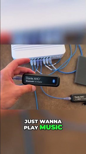 Dante AVIO: Bluetooth Streaming to Your Mixing Console