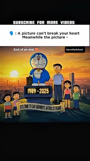 End of an Era 💔 | Doraemon 1989–2025 Goodbye 😢 #Shorts #Bouncingball