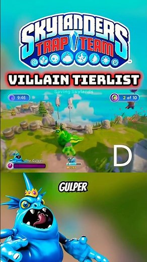 Skylanders Trap Team Villain Tier List! (Part 1)