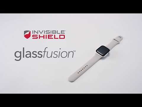 Installing ZAGG InvisibleShield GlassFusion screen protector for Apple Watch Series 5