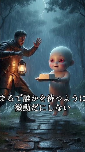 豆腐小僧 ― 雨夜に立つ白き影【妖怪の怪】