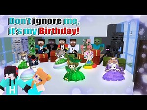 Heeko and Haiko Surprise Alexis for her Birthday #minecraft #animation