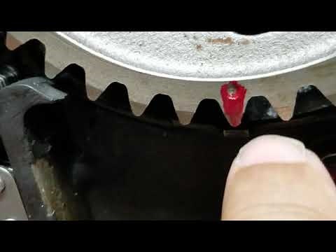 Timing chain install on fiero 2.8 v6