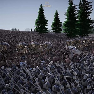 2.6K views · 21 reactions | Medieval Army trapped in a Fortress by a 1 MILLION Units Sauron Army ! ⚔️ | Epic Warz | Facebook