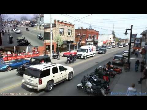 Port Dover Maple Leaf webcam stream of Friday the 13th Port Dover 2016