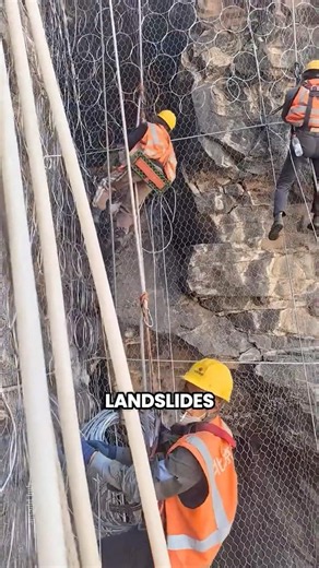The Brilliant Engineering Behind Rockfall Protection