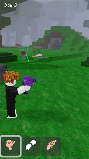 Solo Rescue with a Raygun! 🛟⚡ | 99 Nights in the Forest #roblox #99nightintheforest