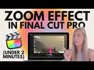 🎬 Tutorial: How to Zoom In & Out in Final Cut Pro for Beginners