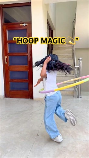Chamma Chamma 💃 → Hula Hoop Transition 😳🔥 (Wait For It!)