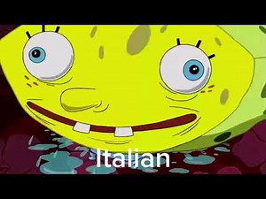 SpongeBob theme song multilanguage