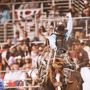 155K views · 6.2K reactions | BIG ride energy 朗 Logan Hay earns a spot at the saddle bronc riding Pendleton Round-Up short round. | PRCA ProRodeo | Facebook