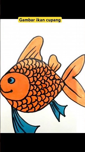 How to draw a betta fish #fish #bettafish