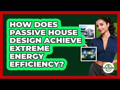 How Does Passive House Design Achieve Extreme Energy Efficiency? - Eco Home Blueprint